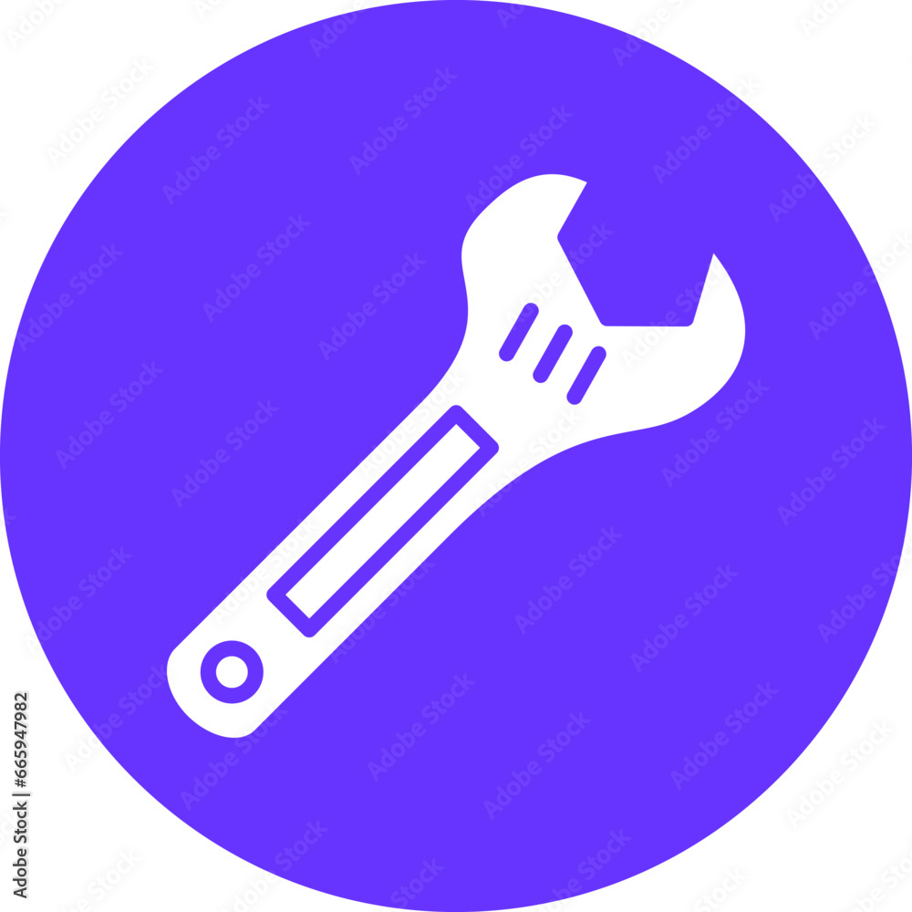 Vector Design Wrench Icon Style Vector Design Wrench Icon Style