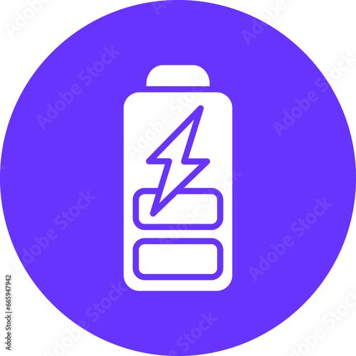 Vector Design Battery Icon Style