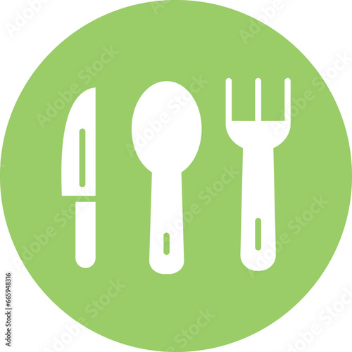 Vector Design Cutlery Icon Style