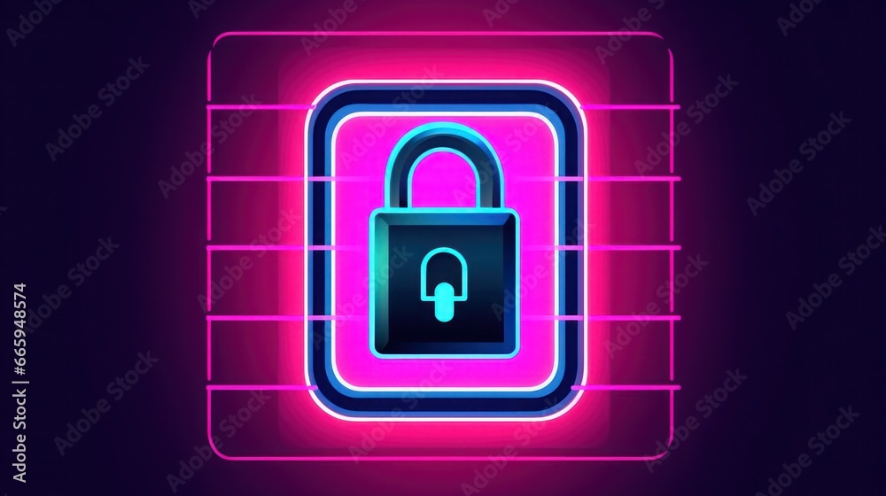 Generate a photography of lock and key on black