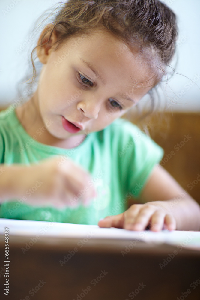 Drawing, student and girl with education, classroom and creativity with ideas, learning and thinking. Person, child and kid with a notebook, study and inspiration with art, school and productivity Drawing, student and girl with education, classroom and creativity with ideas, learning and thinking. Person, child and kid with a notebook, study and inspiration with art, school and productivity