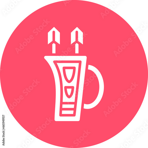 Vector Design Quiver Icon Style