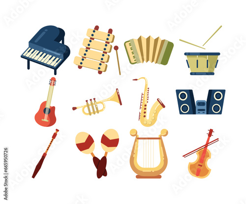 Music instrumental Set