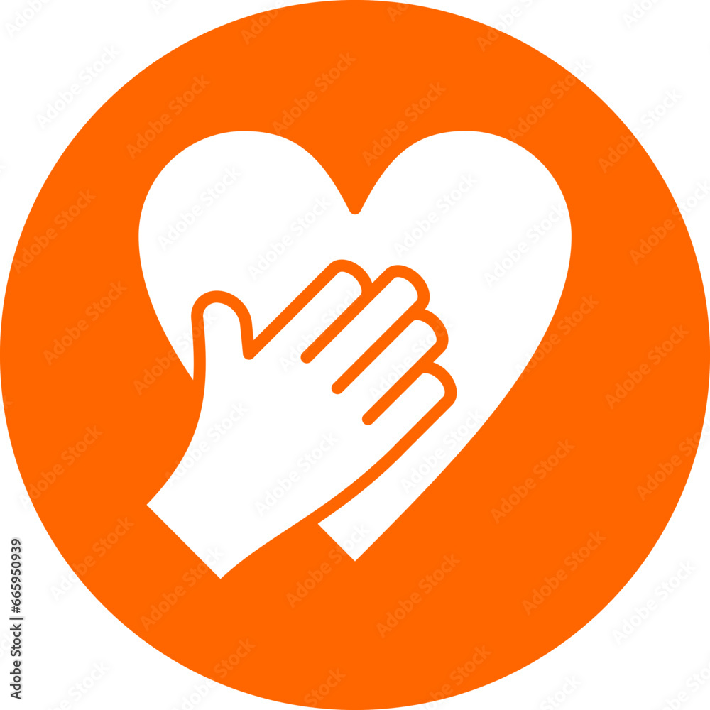 Vector Design Make a Pledge Icon Style Vector Design Make a Pledge Icon Style