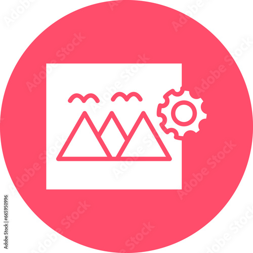 Vector Design Project Image Icon Style