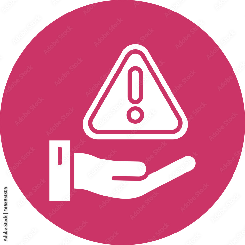 Vector Design Fair Warning Icon Style Vector Design Fair Warning Icon Style