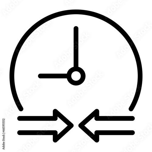conflict line icon