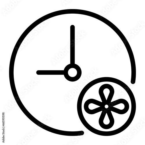 fan line icon