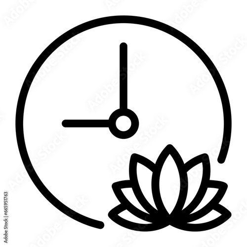 lotus line icon