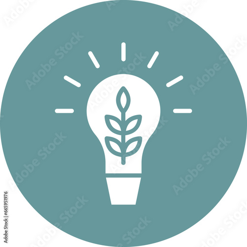 Vector Design Bioenergy Icon Style