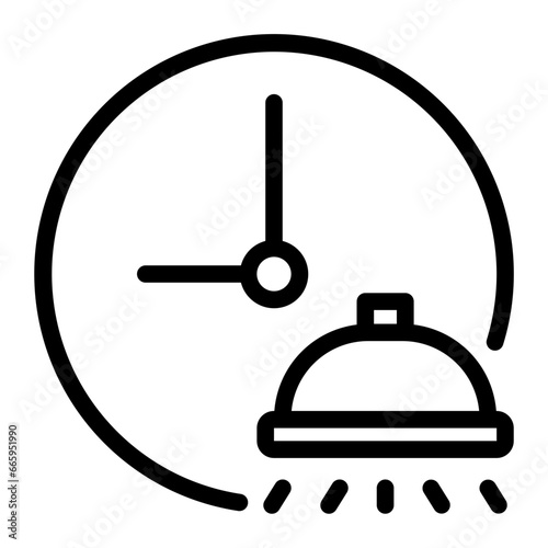 shower line icon