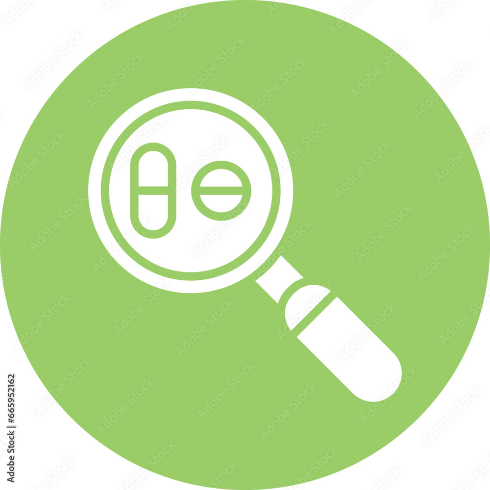 Vector Design Drug Discovery Icon Style Vector Design Drug Discovery Icon Style