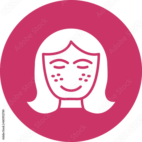Vector Design Acne Icon Style