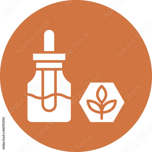 Vector Design Cbd Oil Icon Style