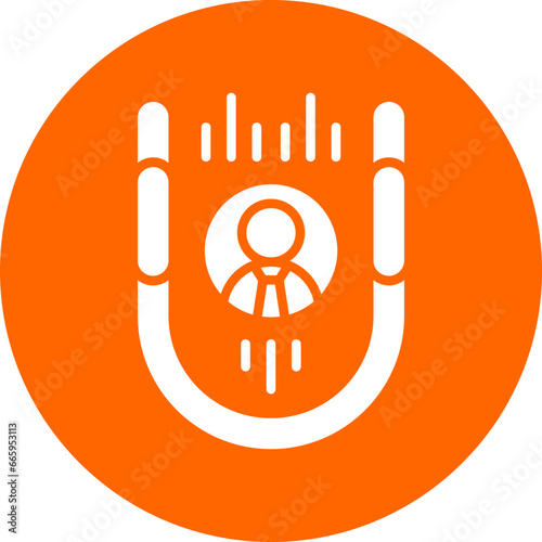 Vector Design Candidate Attraction Icon Style