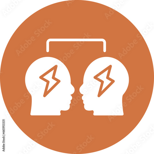Vector Design Altercation Icon Style