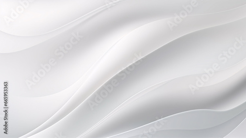 line smooth white abstract background generative ai © prat