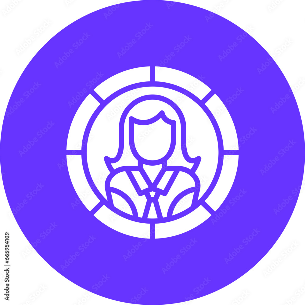 Vector Design Headhunting Icon Style Vector Design Headhunting Icon Style