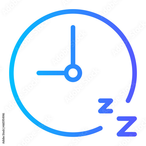 sleep gradient icon
