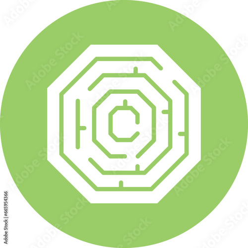 Vector Design Art Conundrum Icon Style