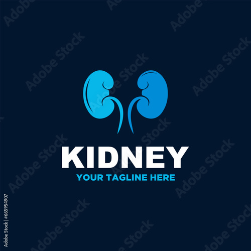 Kidney icon vector. Urology logo design template. Suitable for your design need, logo, illustration, animation, etc.