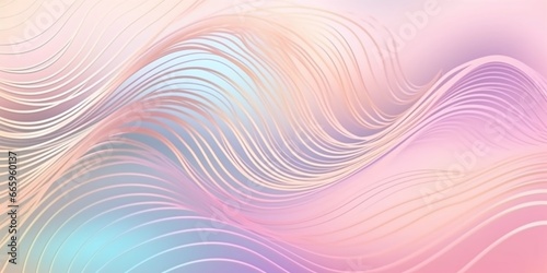 holographic abstract background with waves
