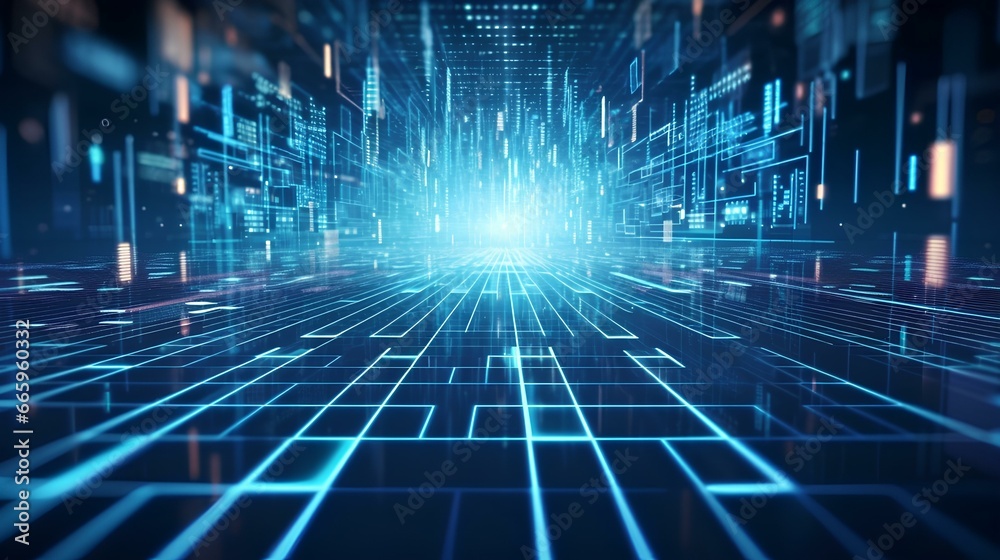 technology background of information big data concept. generative AI technology background of information big data concept. generative AI