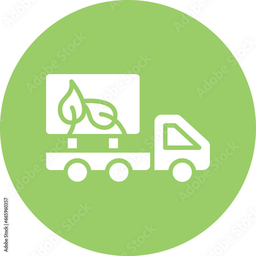 Biofuel Tank Icon Style