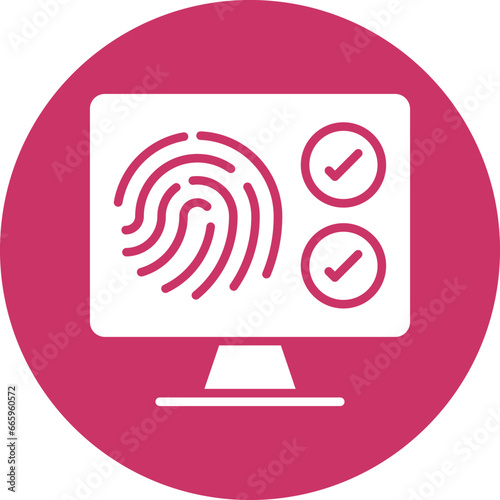 Biometrics Icon Style