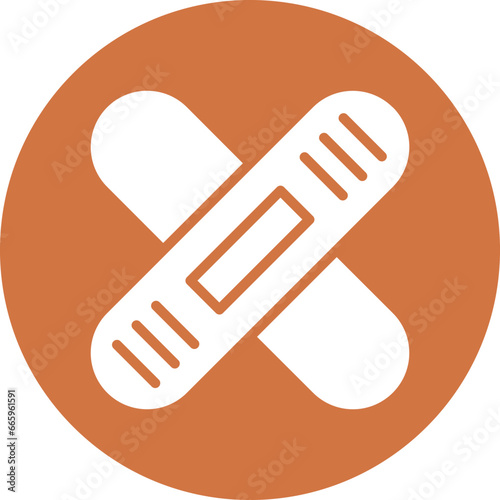 Band Aid Icon Style