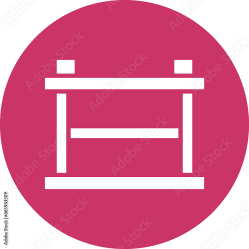 Hurdles Race Icon Style