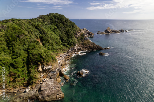 三重県伊勢志摩の離島「神島」」古里の浜