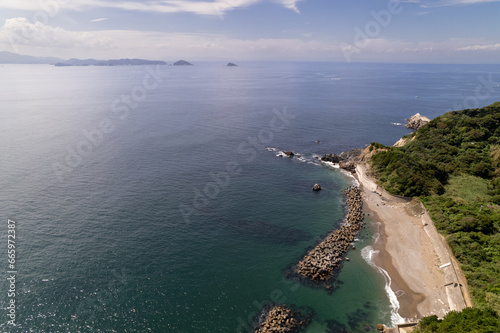 三重県伊勢志摩の離島「神島」」古里の浜 photo