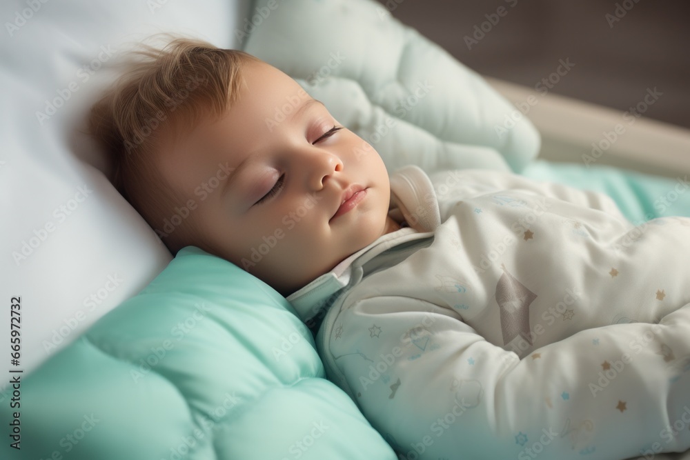 Cute little sleeping baby Cute little sleeping baby