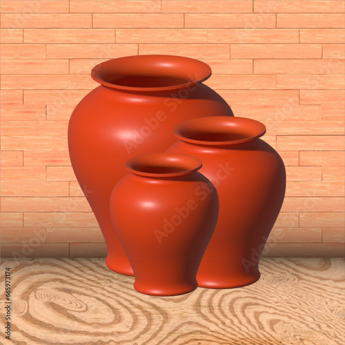 3D EDITABLE VASSEL