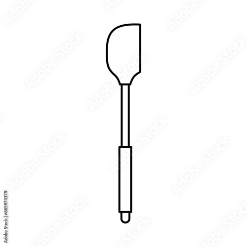 Scraper Spatula Icon For Logo And More