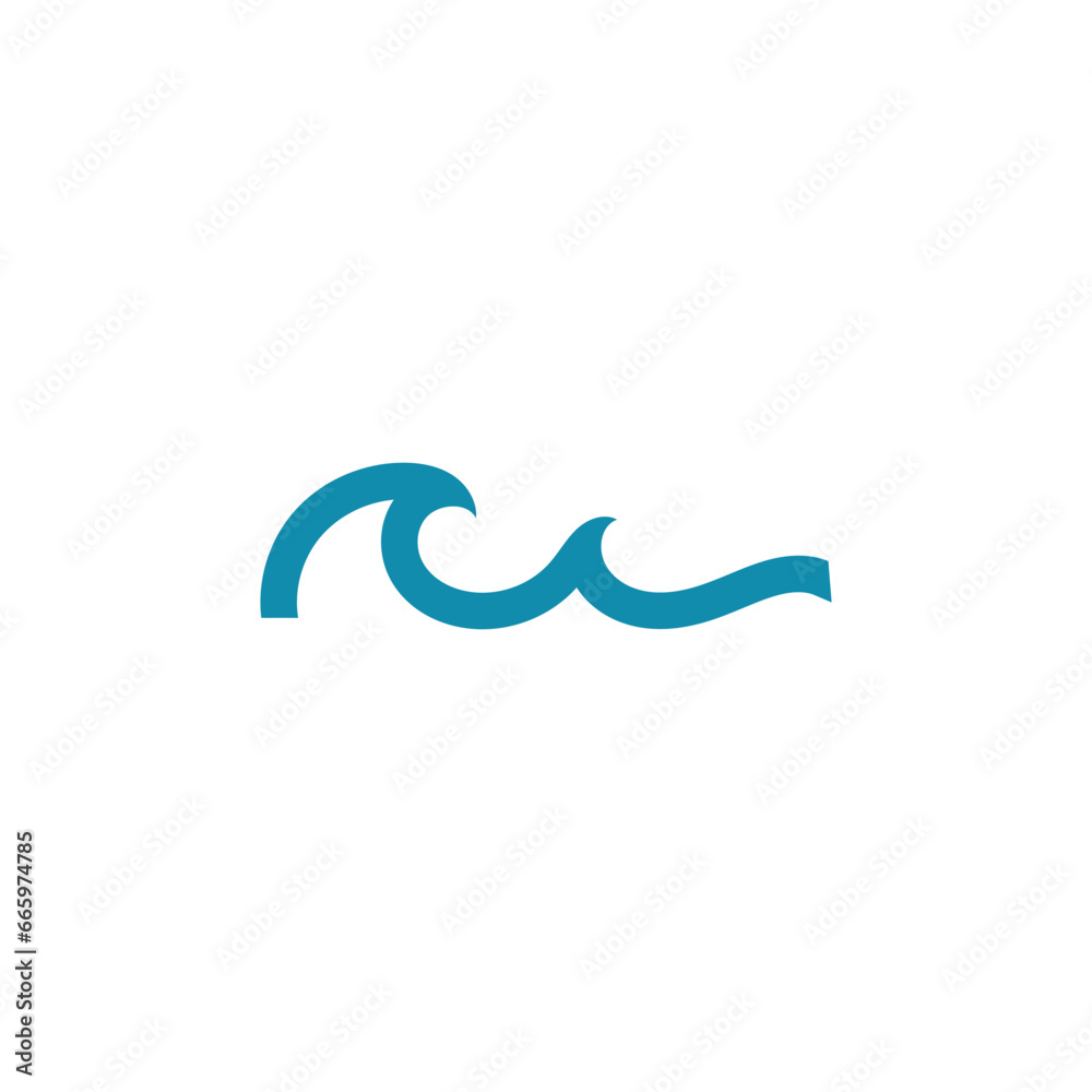water wave logo, beach waves, sea, vector design water wave logo, beach waves, sea, vector design