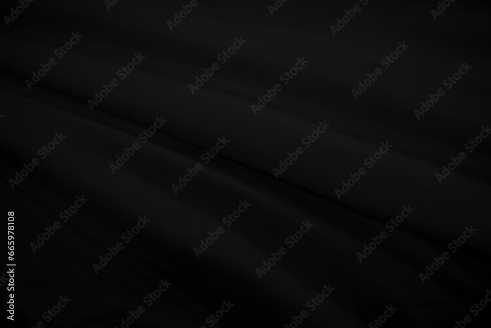 Black Fabric or cloth smooth wave for abstract background, wallpaper and texture. Black Fabric or cloth smooth wave for abstract background, wallpaper and texture.