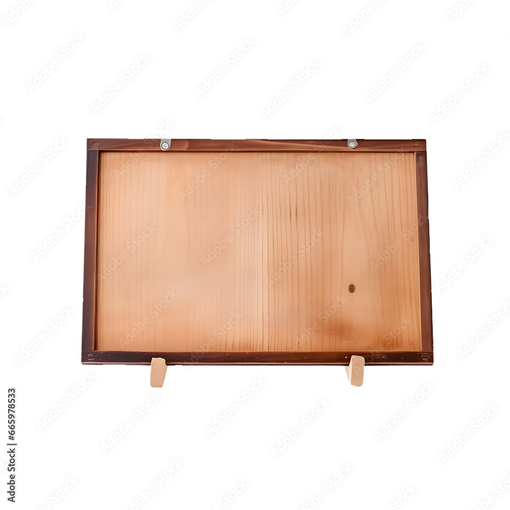 Wooden sign isolated on transparent background. Png wooden sign. Wooden sign element
