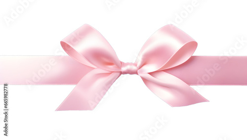 pink satin ribbon bow isolated on transparent element. png pink satin ribbon bow. pink ribbon element. pink bow element

