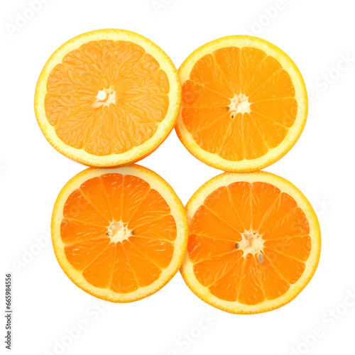 Four orange fruit transparent background. Four slice orange fruit transparent background. Four orange transparent background