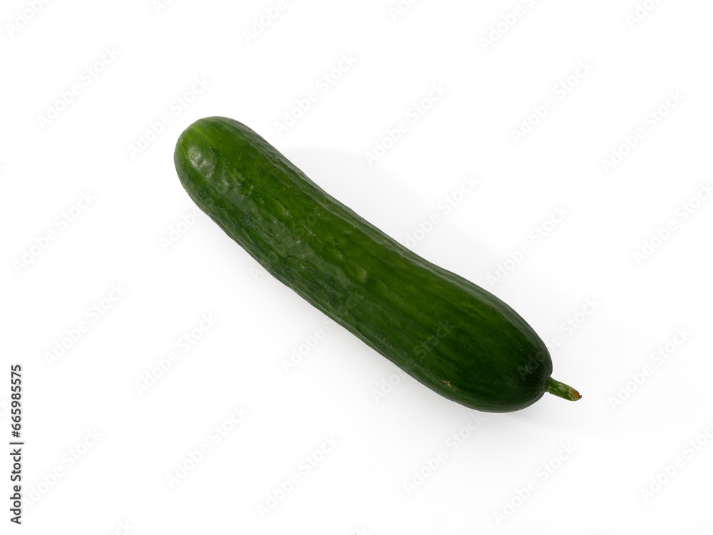Organic cucumbers on a white background. Cucumbers close-up. Organic cucumbers on a white background. Cucumbers close-up.