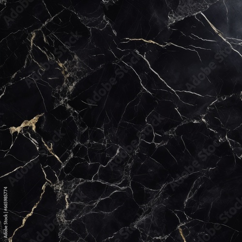 Natural black marble texture for skin tile wallpaper luxurious background,Generative Ai © suthiwan