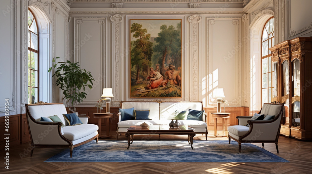 Fototapeta premium Wohnzimmer