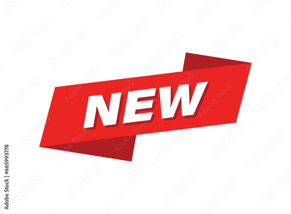 New banner icon in flat style. Arrivals shop vector illustration on isolated background. Fresh product sign business concept. New banner icon in flat style. Arrivals shop vector illustration on isolated background. Fresh product sign business concept.