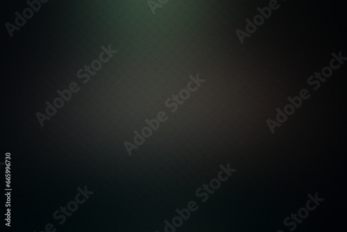 Abstract background with black and green gradient color and copy space photo
