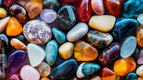 small color stones background