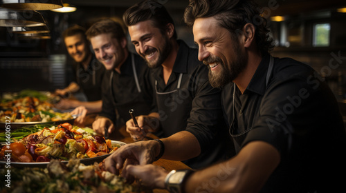 A culinary-focused men's club with a professional-grade kitchen and opportunities for members to hone their cooking skills and explore gastronomic delights