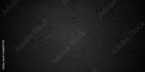 Black stone wall texture grunge rock surface. dark gray concrete background backdrop. wide panoramic banner. old wall stone for dark black distressed grunge background wallpaper rough concrete wall. 