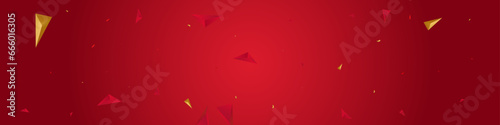 Golden Shapes Business Vector Pink Panoramic